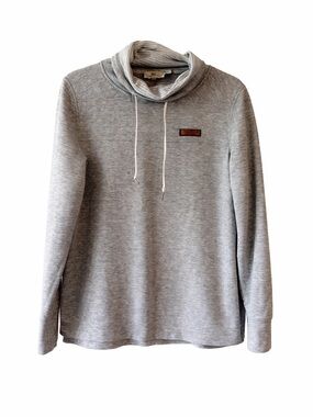 Vineyard Vines Heather Gray Pullover with Logo Patch Size Small